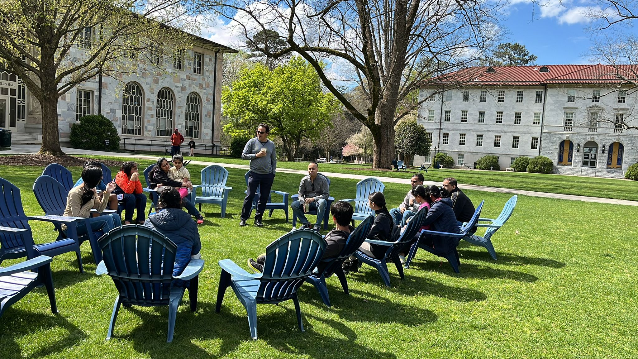 Emory Hindi Department Visit